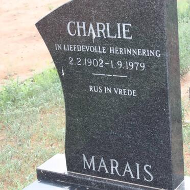 MARAIS Charlie 1902-1979