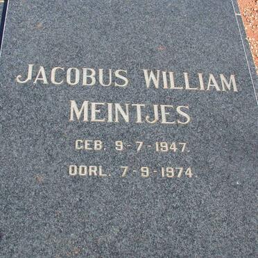 MEINTJES Jacobus William 1947-1974