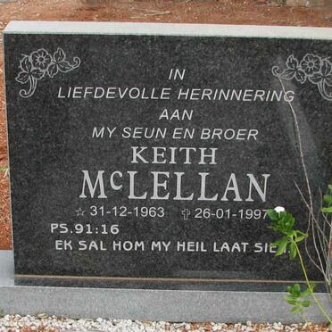 McLELLAN Keith 1963-1997