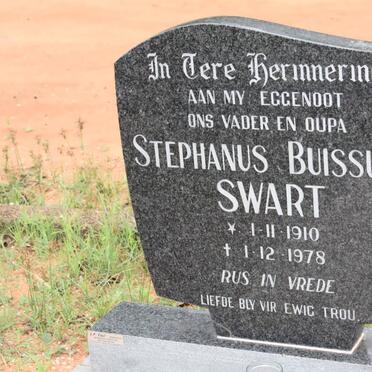 SWART Stephanus Buissuné 1910-1978