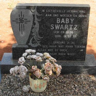 SWARTZ Baby 1930-1990