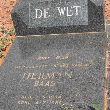 WET Herman, de 1904-1986