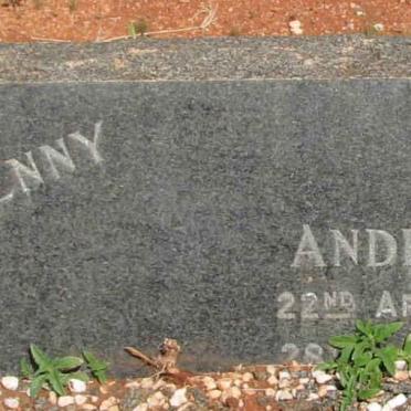 ANDERSON Kenny 1897-1959