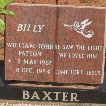 BAXTER WIlliam Johan Patton 1967-1984