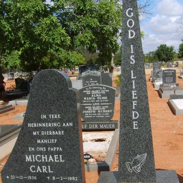BEHR  Michael Carl 1936-1982