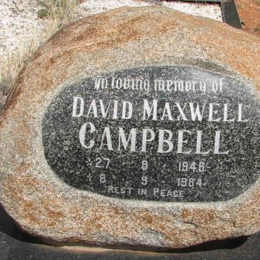 CAMPBELL David Maxwell 1948-1984