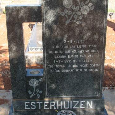 ESTERHUIZEN Kallie 1949-1972