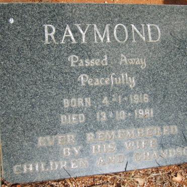 ? Raymond 1916-1981