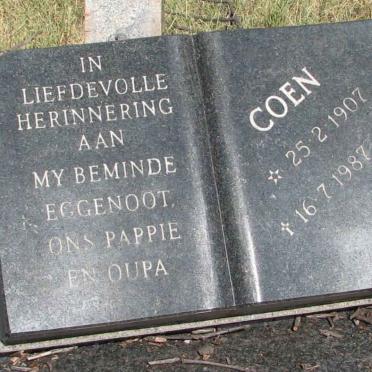 ? Coen 1907-1987