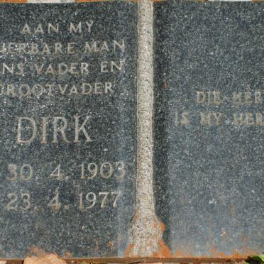 ? Dirk 1903-1977