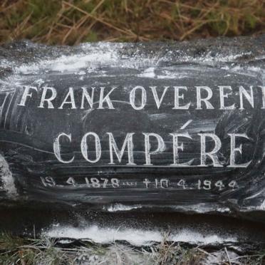 COMPERE Frank Overend 1878-1944