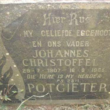 POTGIETER Johannes Christoffel 1907-1965