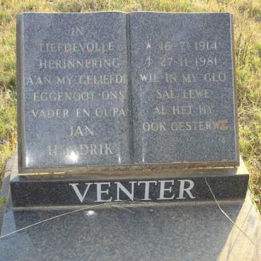 VENTER Jan Hendrik 1914-1981