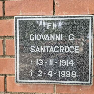 SANTACROCE Giovanni G. 1914-1999