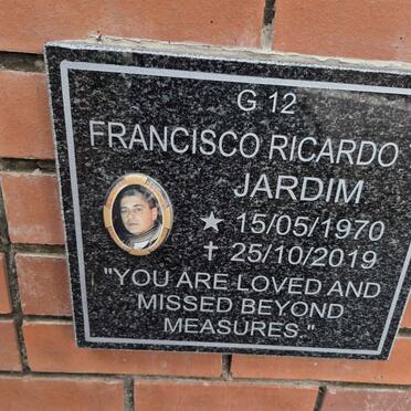 JARDIM Francisco Ricardo T. 1970-2019