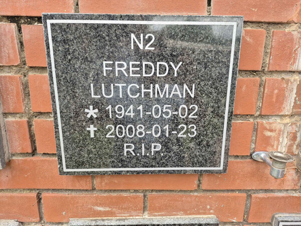 LUTCHMAN Freddy 1941-2008
