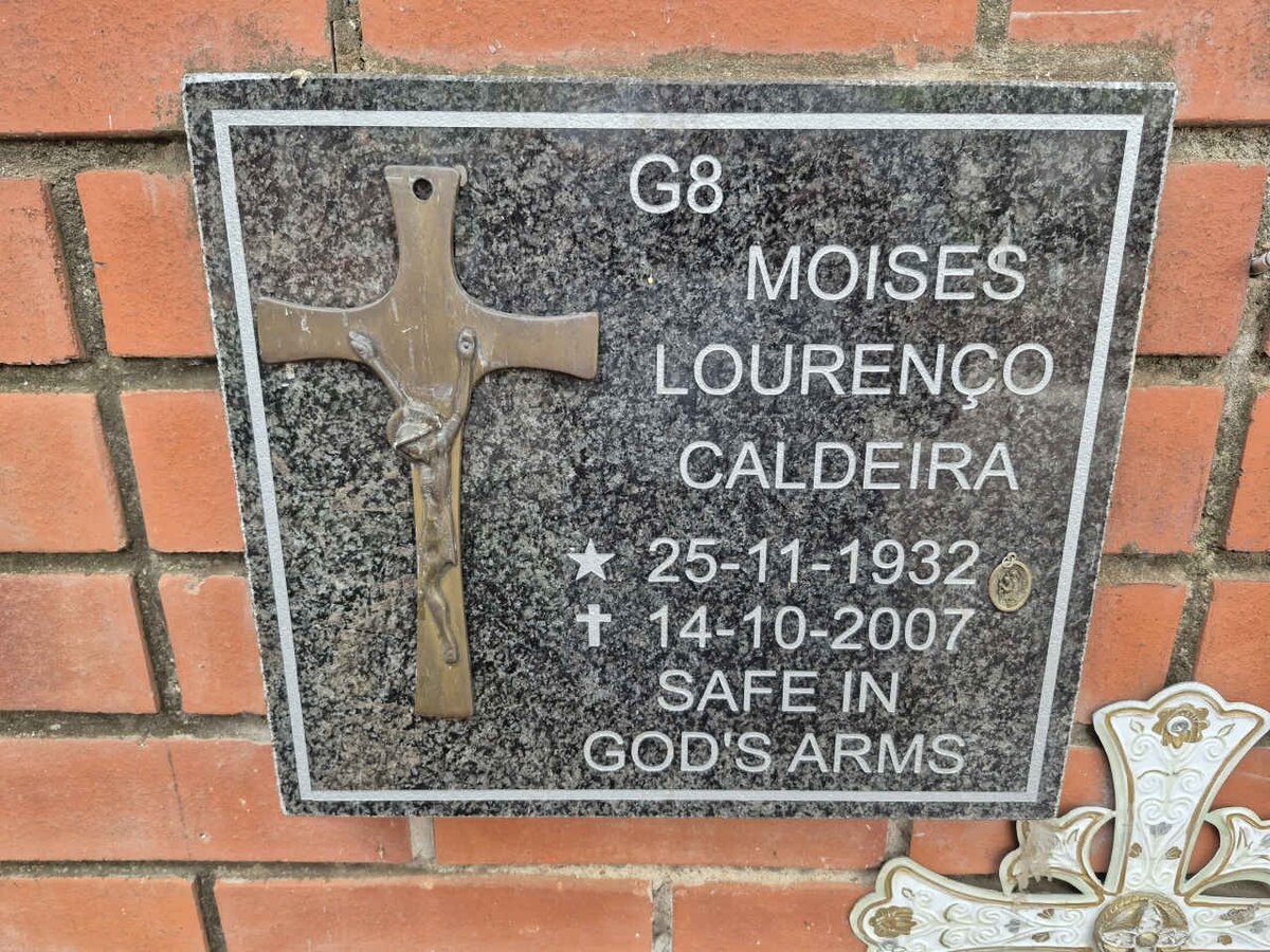 CALDEIRA Moises Lourenco 1932-2007