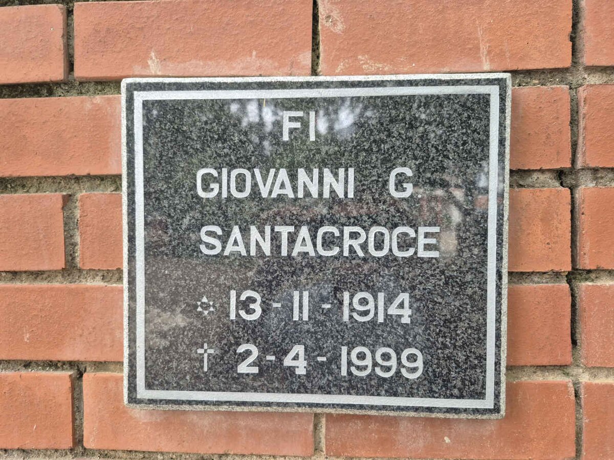 SANTACROCE Giovanni G. 1914-1999
