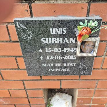 SUBHAN Unis 1949-2015