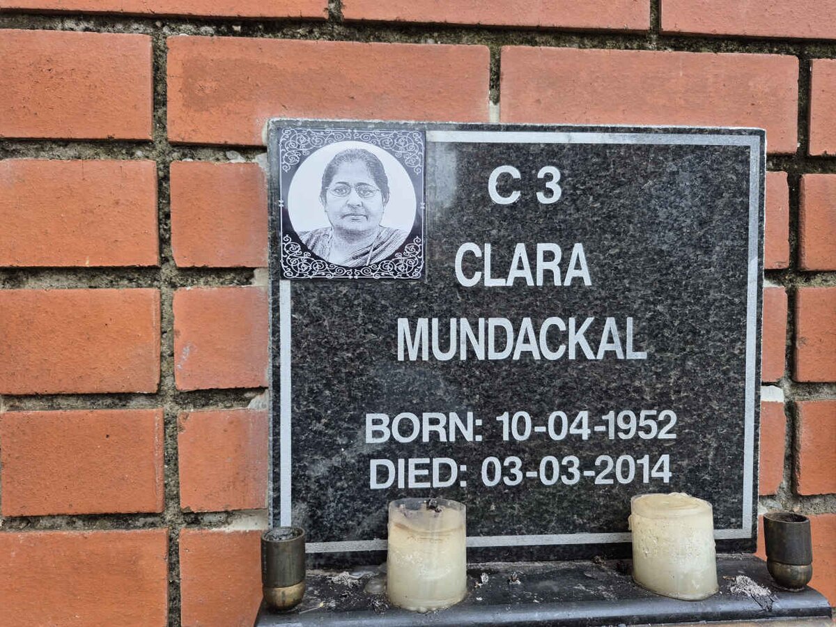 MUNDACKAL Clara 1952-2014