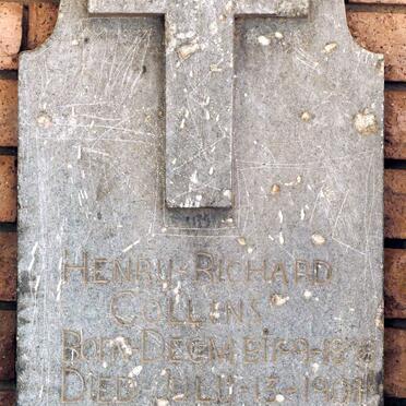 COLLINS Henry-Richard 1898-1901 