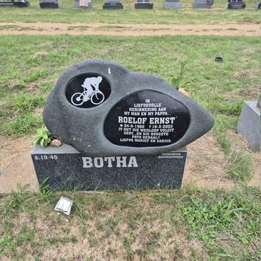 BOTHA Roelof Ernst 1960-2003