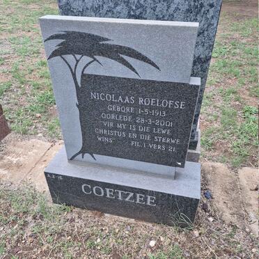 COETZEE Nicolaas Roelofse 1913-2001