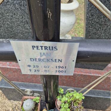 DERCKSEN Petrus Jan 1961-2001