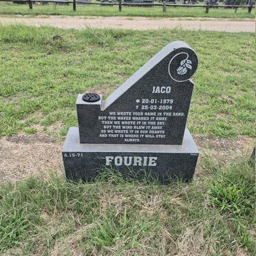 FOURIE Jaco 1979-2004