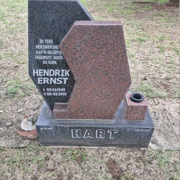 HART Hendrik Ernst 1946-2001