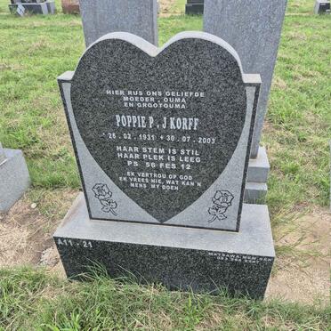 KORFF P.J. 1931-2003