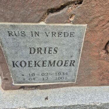 KOEKEMOER Dries 1934-2001