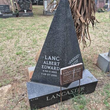 LANCASTER Albert Edward 1933-2000 & Antje 1938-2019 _1