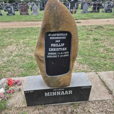 MINNAAR Phillip Christian 1935-2002