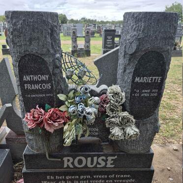 ROUSE Anthony Francois 1970- & Mariette 1975-2010
