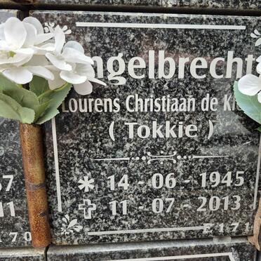 ENGELBRECHT Lourens Christiaan de Kl[erk] 1945-2013 