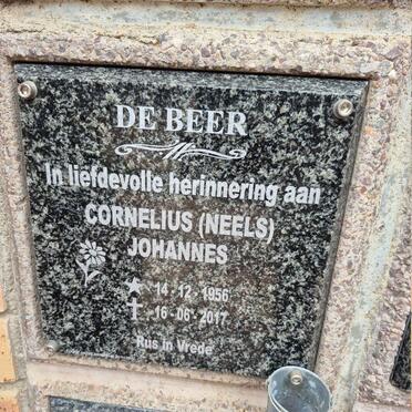 BEER Cornelius Johannes, de 1956-2017