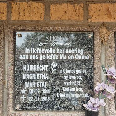 STEEL Huibrecht Magrietha 1944-2015