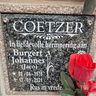 COETZER Burgert Johannes 1976-2021