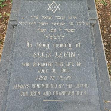 LEVIN Ellis -1960