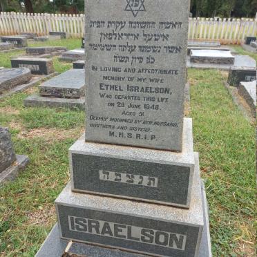 ISRAELSON Ethel -1948