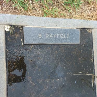 RAYFIELD Benjamin -1922
