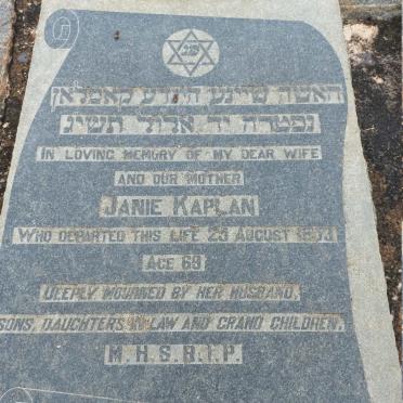 KAPLAN Janie_1953