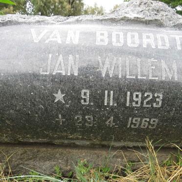 BOORDT Jan Willem, van 1923-1969