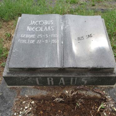 CRAUS Jacobus Nicolaas 1915-1968