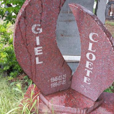 CLOETE Giel 1946-1999