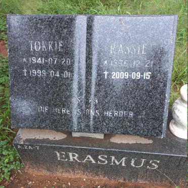 ERASMUS Rassie 1936-2009 & Tokkie 1941-1999