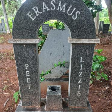 ERASMUS Peet 1932-1998 & Lizzie 1937-1999