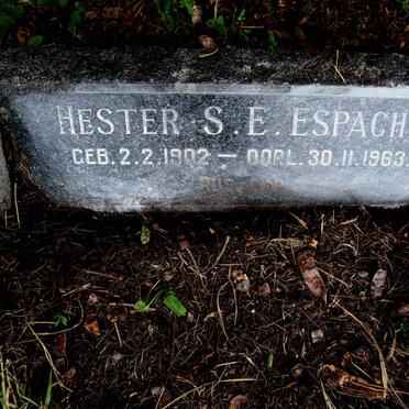 ESPACH Hester S.E. 1902-1983