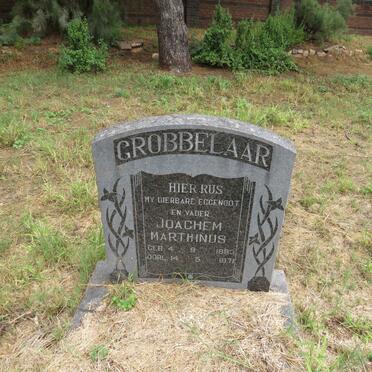 GROBBELAAR Joachim Marthinus 1893-1971